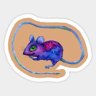 If rapunzel were a mouse Sticker